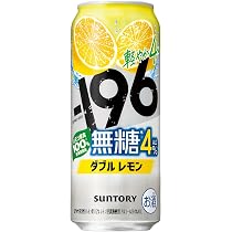 Amazon.co.jp: -196無糖 ダブルシークヮーサー 350ml 24本 [サントリー